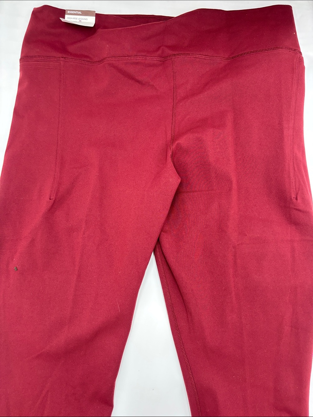 CALIA Essential Full Length Leggings in Deep Merlot - Picture 3 of 7